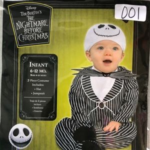 Nightmare Before Christmas Infant Jack Costume!